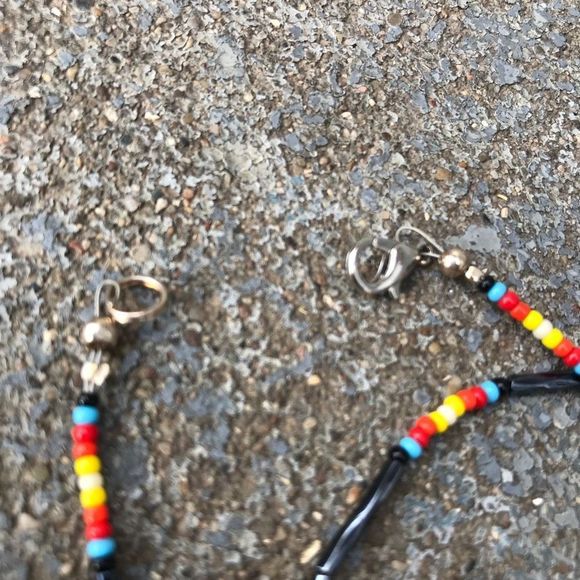 Handmade Native American Beaded Necklace Seed Bead Necklace - Picture 4 of 6